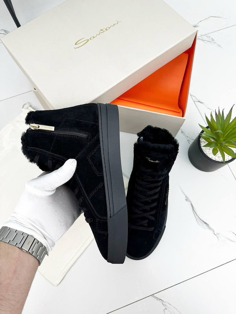Кеды Santoni
