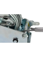 Лебедка ручная KIWI на прицеп (450 кг) трос с крюком