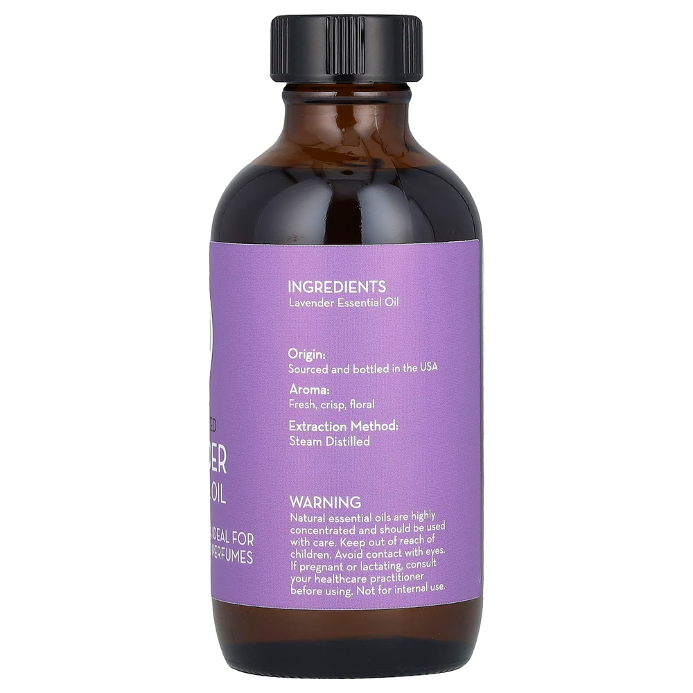 Pure Body Naturals, Эфирное масло лаванды, 118 мл (4 жидк. унц.)
