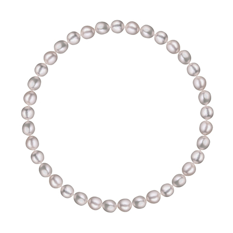 Колье Baroque grey