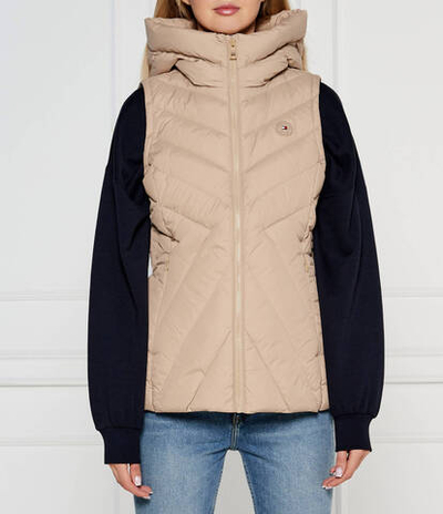 Пуховая безрукавка Tommy Hilfiger - бежевый(WW0WW42624)