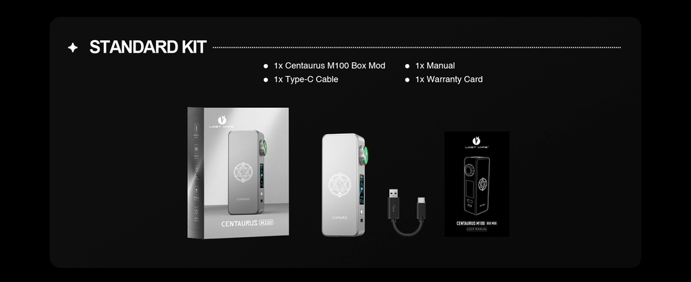 Lost Vape CENTAURUS M100 Box Mod