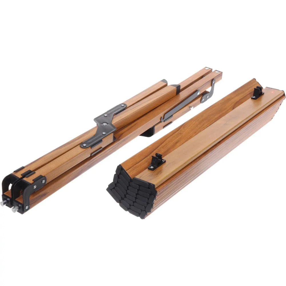 Стол кемпинговый складной DC-5002, 86*58*44 см, цвет: светлое дерево, каркас алюминий, ТуристМастер