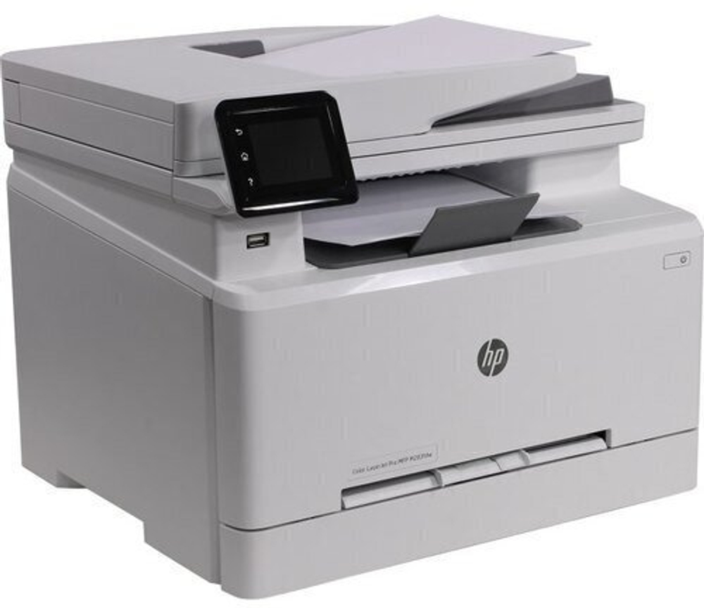 МФУ лазерное HP  Color LaserJet Pro MFP M283fdw (7KW75A) {A4, 21стр/мин, 600x600 dpi, 256Мб, duplex, сетевой, WiFi, USB2.0, AirPrint)