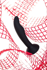 Черная анальная втулка Stroft - 10,5 см. (Цвет: черный)