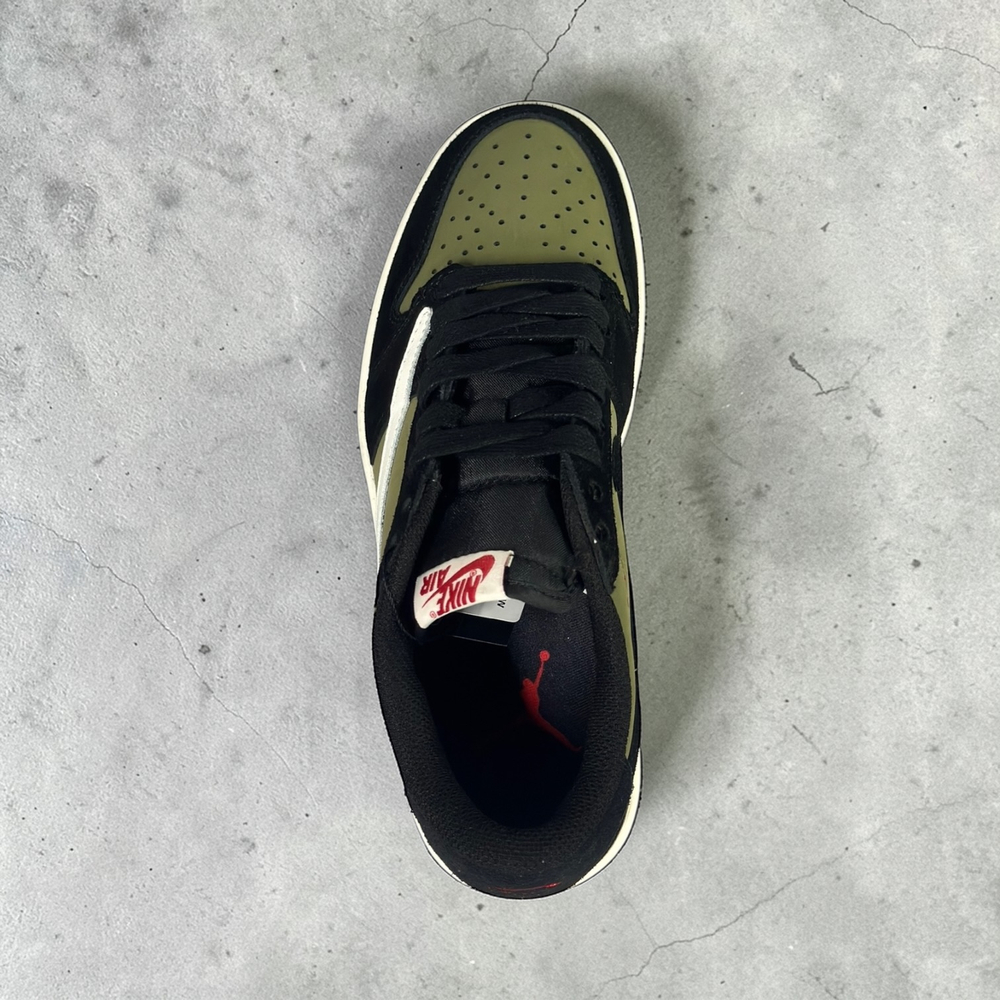 Nike Air Jordan 1 Low  x Travis Scott • Medium Olive