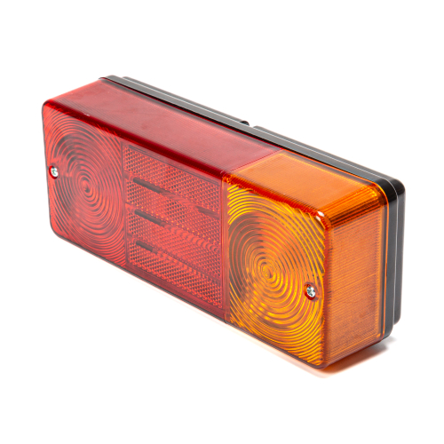 Фонарь задний, МТЗ, ВТЗ, ХТЗ, ПТЗ, многофункциональный, пластиковый корпус, 12 В (ан. 7303.3716)