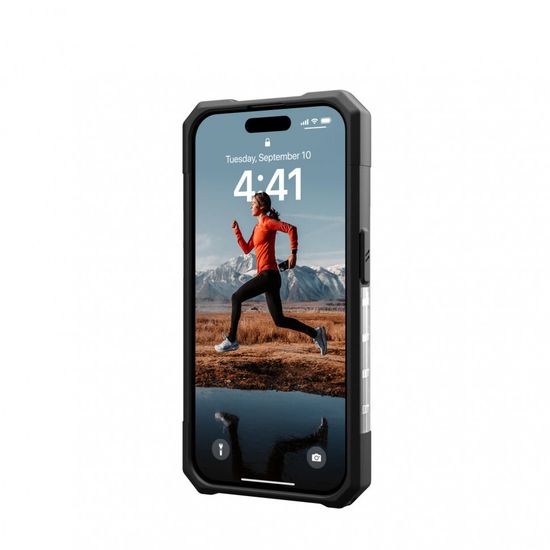 Чехол Uag Plasma для iPhone 15 Pro MAX 6.7", цвет прозрачный (Ice)