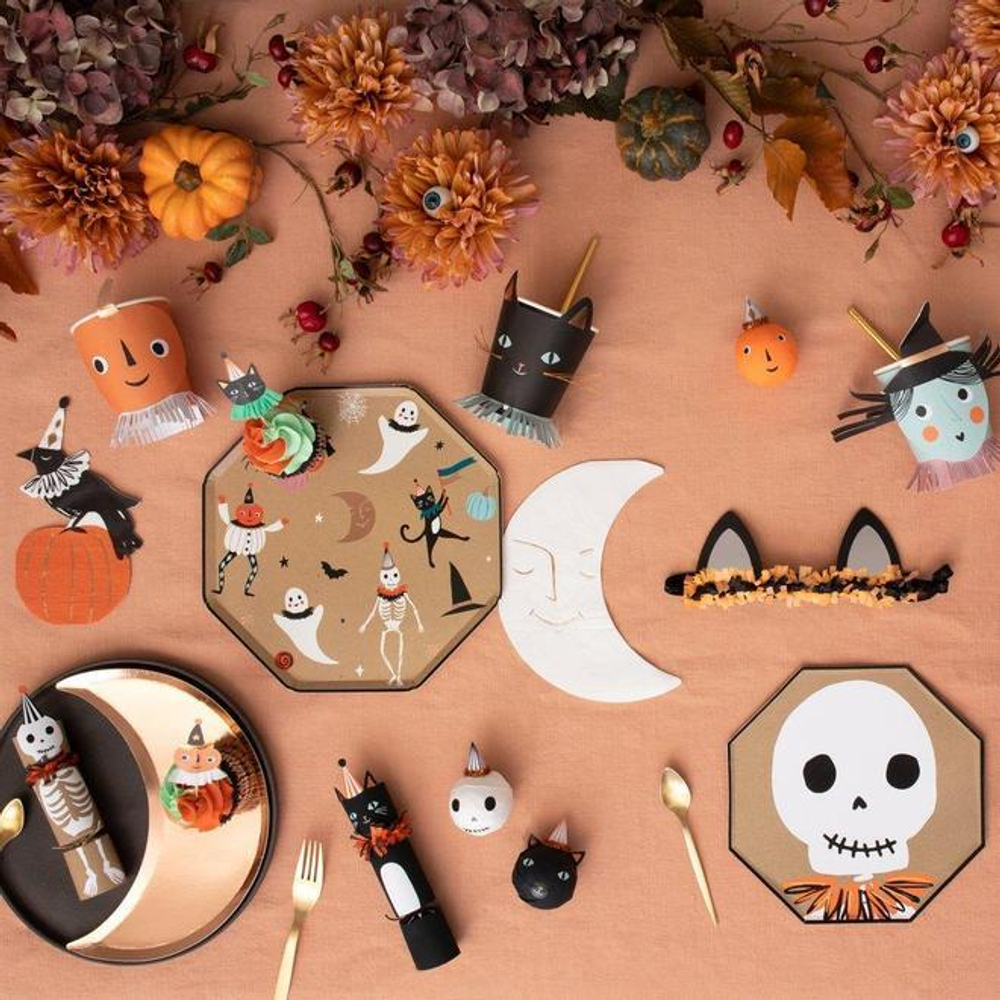 Салфетки в форме вороны “Vintage Halloween” 16 шт.
