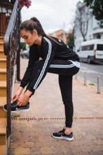 Спортивный костюм из хлопка с надписями купить