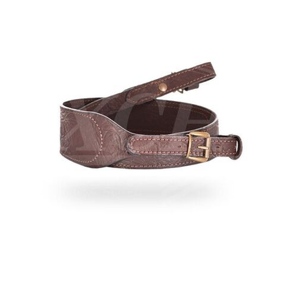 Ремень ружейный фигурный кожа/кожа