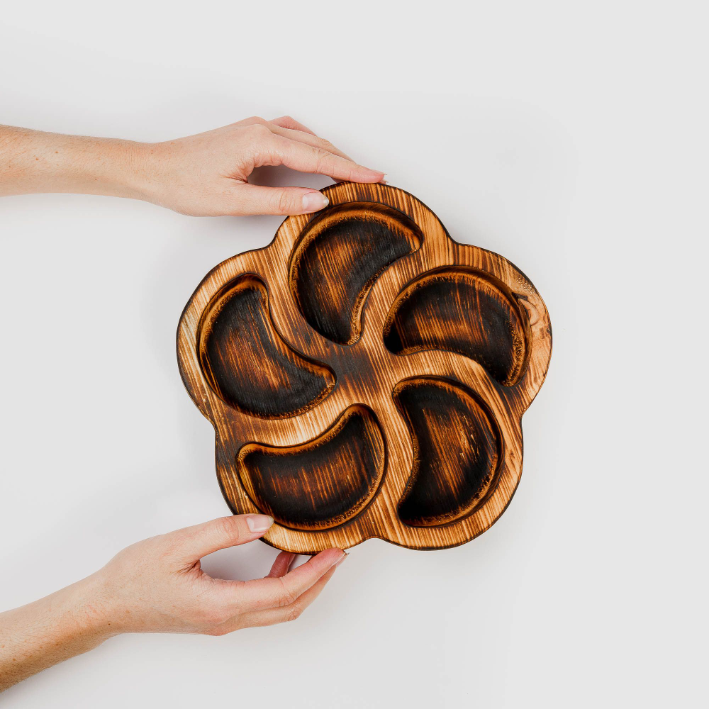 Менажница из Сибирского кедра