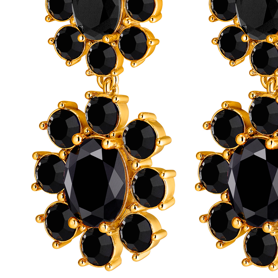 Серьги Dyrberg Kern LINA SG BLACK 450072