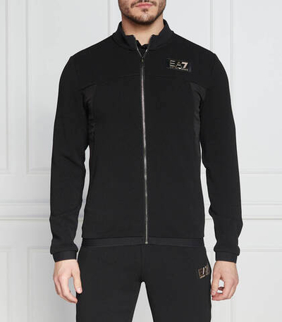 Худи EA7 - черный(3RPM31 PJG1Z)