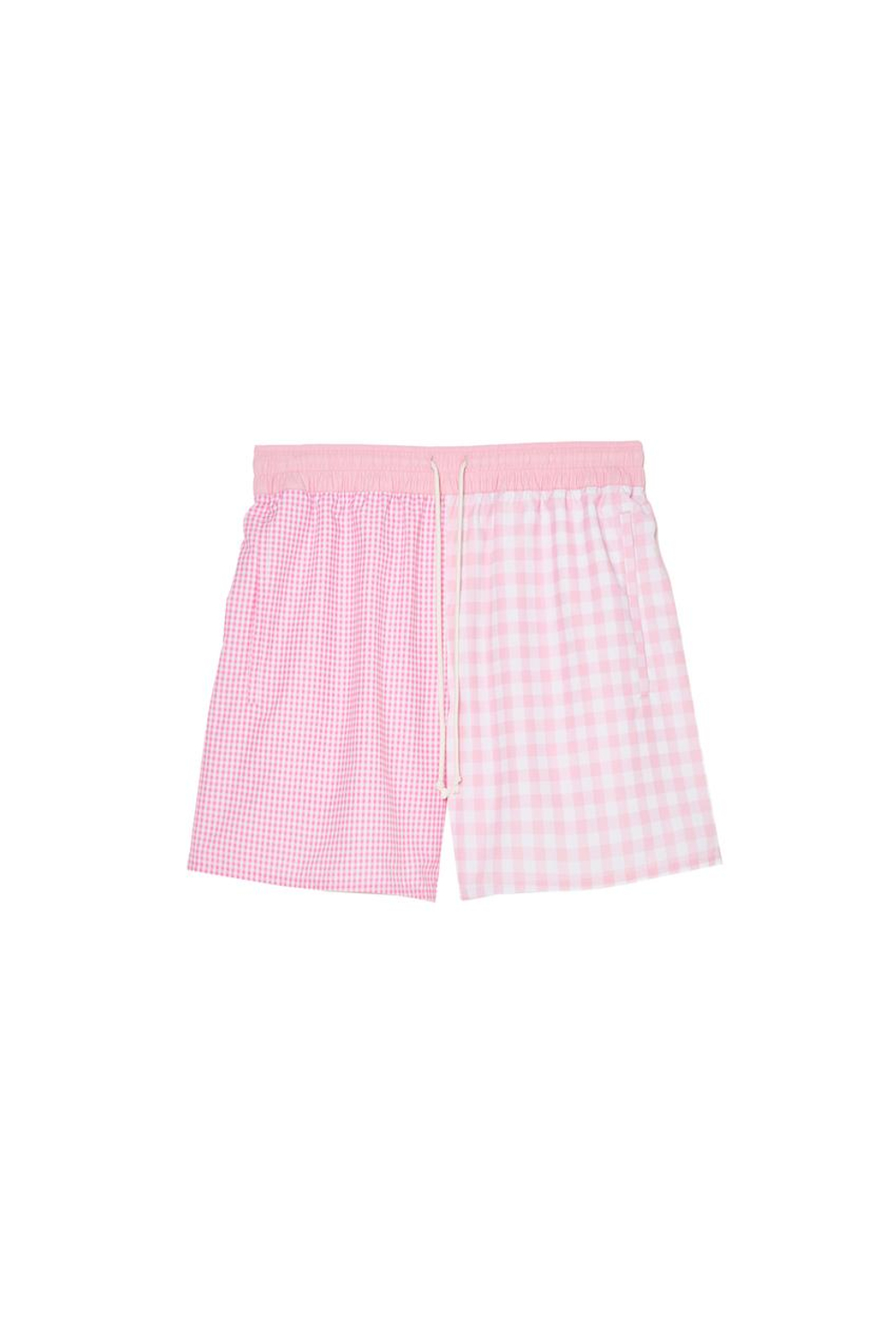 ZARA X BENITO ANTONIO ПЛАВКИ СРЕДНЕЙ ДЛИНЫ В КОМБИНИРОВАННУЮ КЛЕТКУ, РОЗОВЫЙ/БЕЛЫЙ
