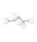 Настенный светильник Lumina Deco Marsiada LDW 6033-5 CHR