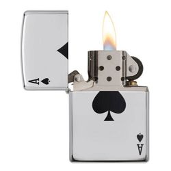 Зажигалка ZIPPO Сlassic Туз Пик (24011) 1