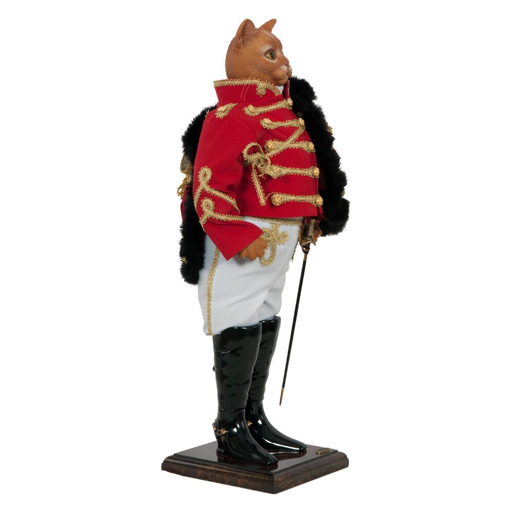 Кукла коллекционная Кот Гусар Ламберт