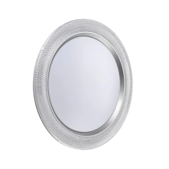 7782/EL MARON SN 000 Светильник пластик/белый/серебро LED 70Вт 3000-6000К D497 IP43 пульт ДУ VENDY