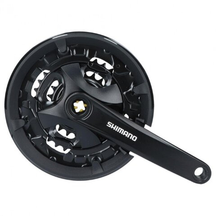 Система Shimano Altus FC-MT101 9ск (Квадрат, 44/32/22T, 170mm,защита)