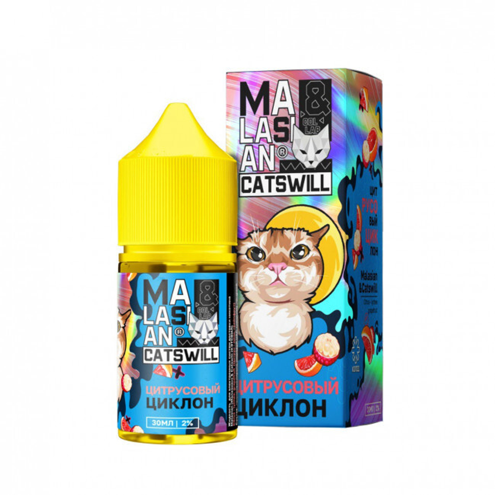 Жидкость Catswill Malasian SALT 30мл 20мг/Hard