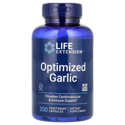 Life Extension Optimized Garlic 200 Veg Caps , Чеснок
