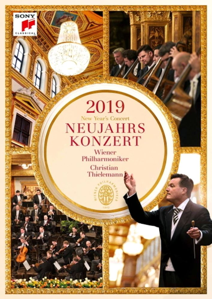 Vienna Philharmonic, Christian Thielemann / New Year&#39;s Concert 2019 (DVD)