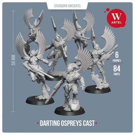Комплект миниатюр Darting Ospreys Cast.