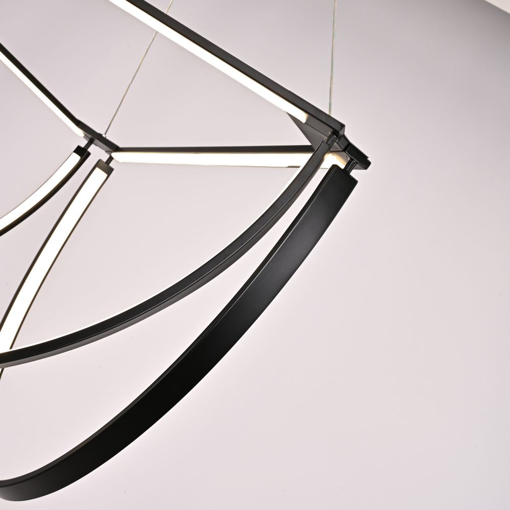 Подвесной светильник SOLANA LIGHT 3 Black