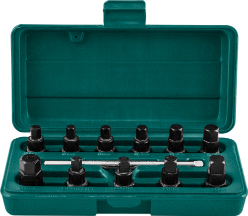 AI030002 Комплект для откручивания масляных пробок, 12 предметов