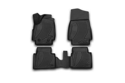 Коврики 3D в салон LADA 4х4 3D, 2009-&gt;, 4 шт. (полиуретан)