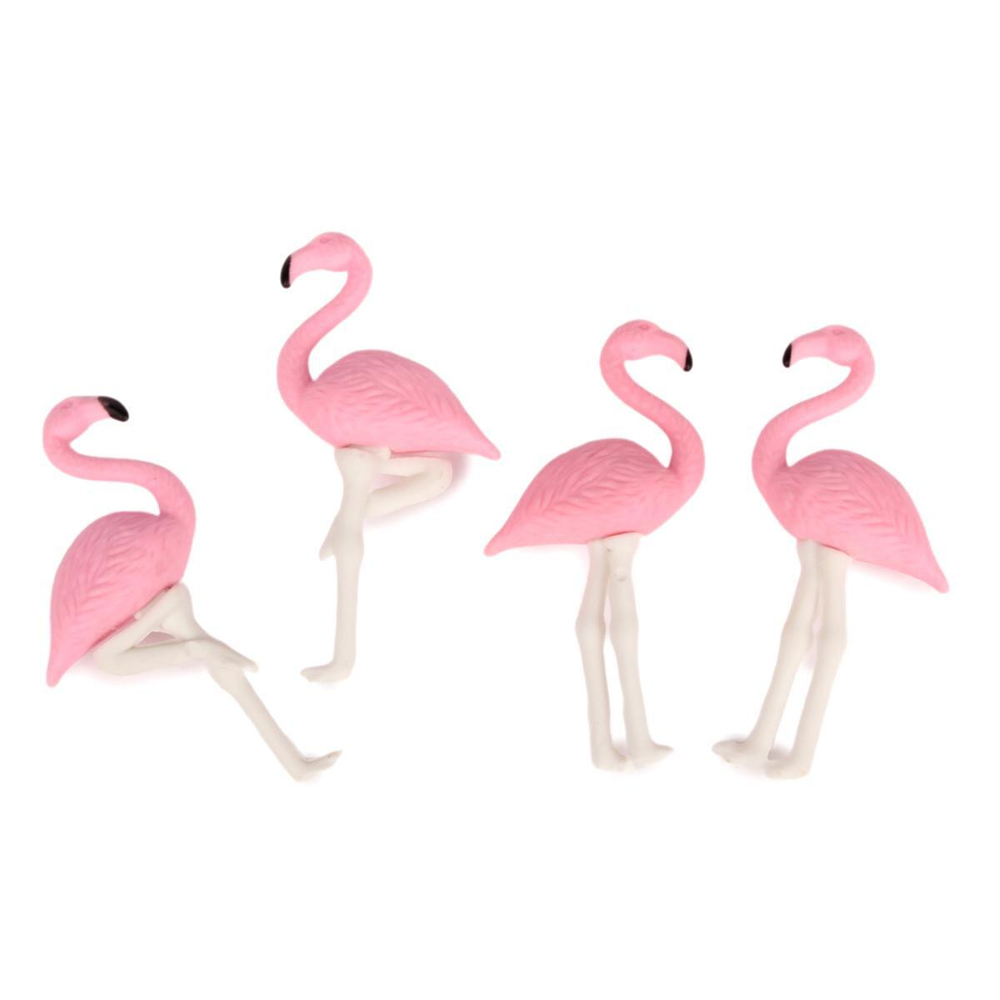 Набор ластиков "Фламинго", на блистере, 2-3 цвета микс, 17*10,5см