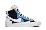Кроссовки Sacai X Nike Blazer Black Blue