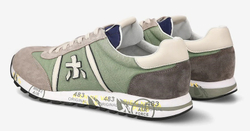 Premiata Lucy 6602 Серые с зеленым