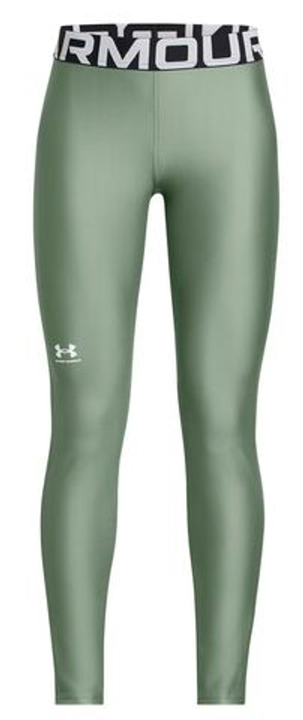 Штаны для девочки теннисные Under Armour Girls Heat Gear Leggings - зеленый