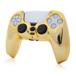 Чехол КАРТОФАН для Sony PlayStation 5 оптом (арт. KF-PS5-GALVANO-GOLD)