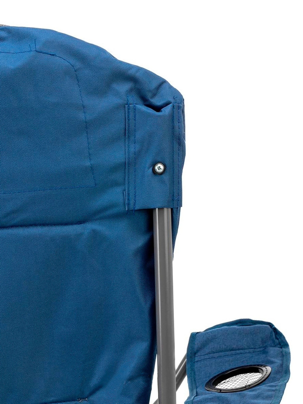 Кресло складное Helios синий/серый (HS-244-BG)