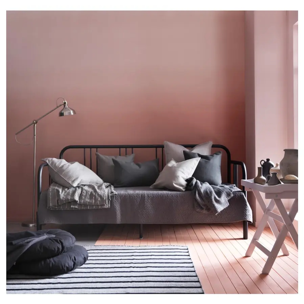 Каркас дивана - IKEA FYRESDAL, 200х80 см, черный, ФИРЕСДАЛЬ ИКЕА