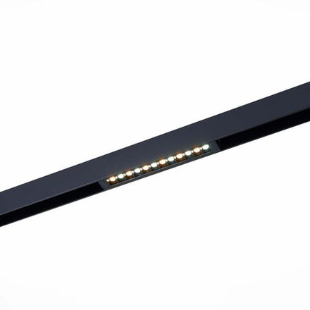 ST655.446.09H (аналог ST655.446.09)  Св-к трек Черный LED 1*9W 4000K 700Lm Ra>90 24 IP20 L220xW25xH41 220V