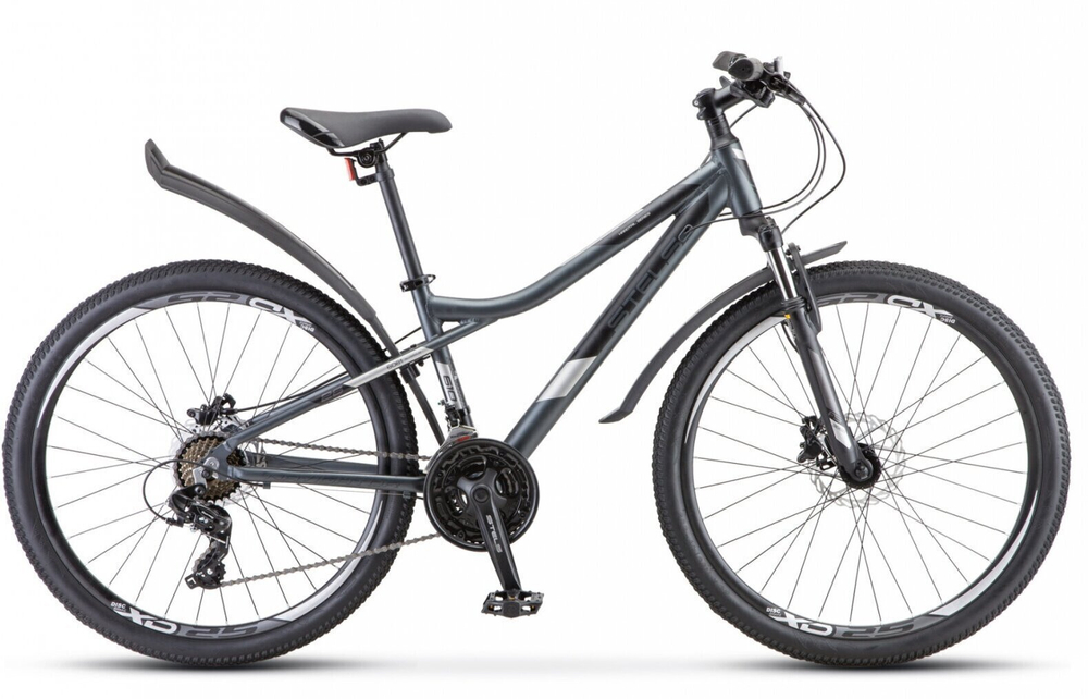 Горный велосипед Stels Navigator 610 D V020 (2022) серый 14"