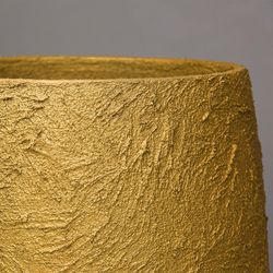 Кашпо CONIC GOLD MAX 30x30x50