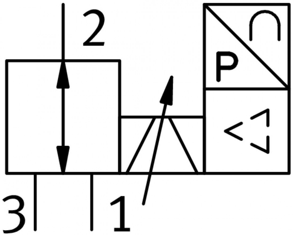 VPPI-5L-3-G18-0L6H-A4-S1D Пропорциональный регулятор давления