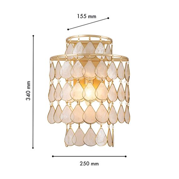 Настенный светильник Favourite Mollitia 4763-1W