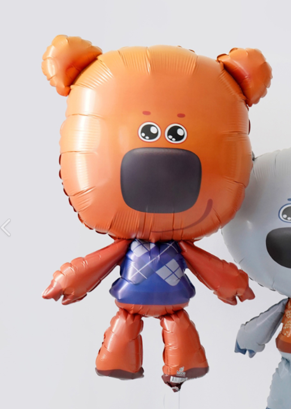 Шар-фигура, фольга, "Ми-ми-мишка Кеша" (GRABO), 63"/95 см 