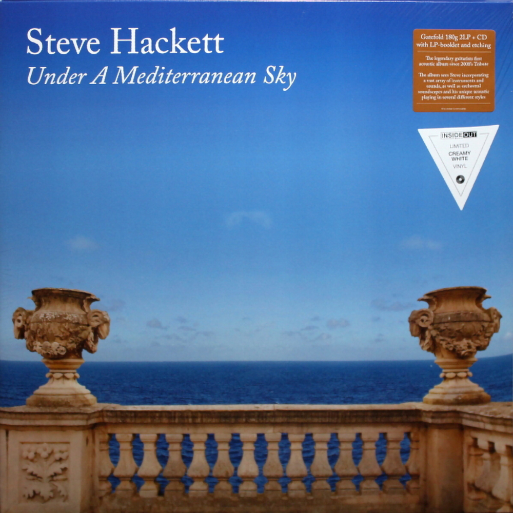 Steve Hackett / Under A Mediterranean Sky (Coloured Vinyl)(2LP+CD)