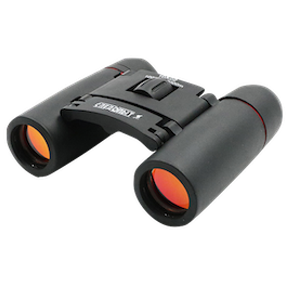 Бинокль Следопыт 10x22  PF-BT-01 Чёрный 60х40х90мм 168г в чехле