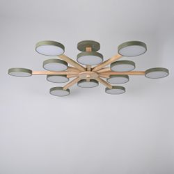 Потолочная Люстра Turna L12 Khaki By Imperiumloft