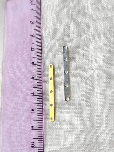 мр5-353з Межрядный разделитель 35*3мм, позолота