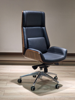 Кресло офисное 2388-1 582045 Black color LEATHER