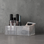 VETTA Органайзер для косметики универсальный CRYSTAL, полистирол, 16,5x8,5x5,3 см, 2 отдела